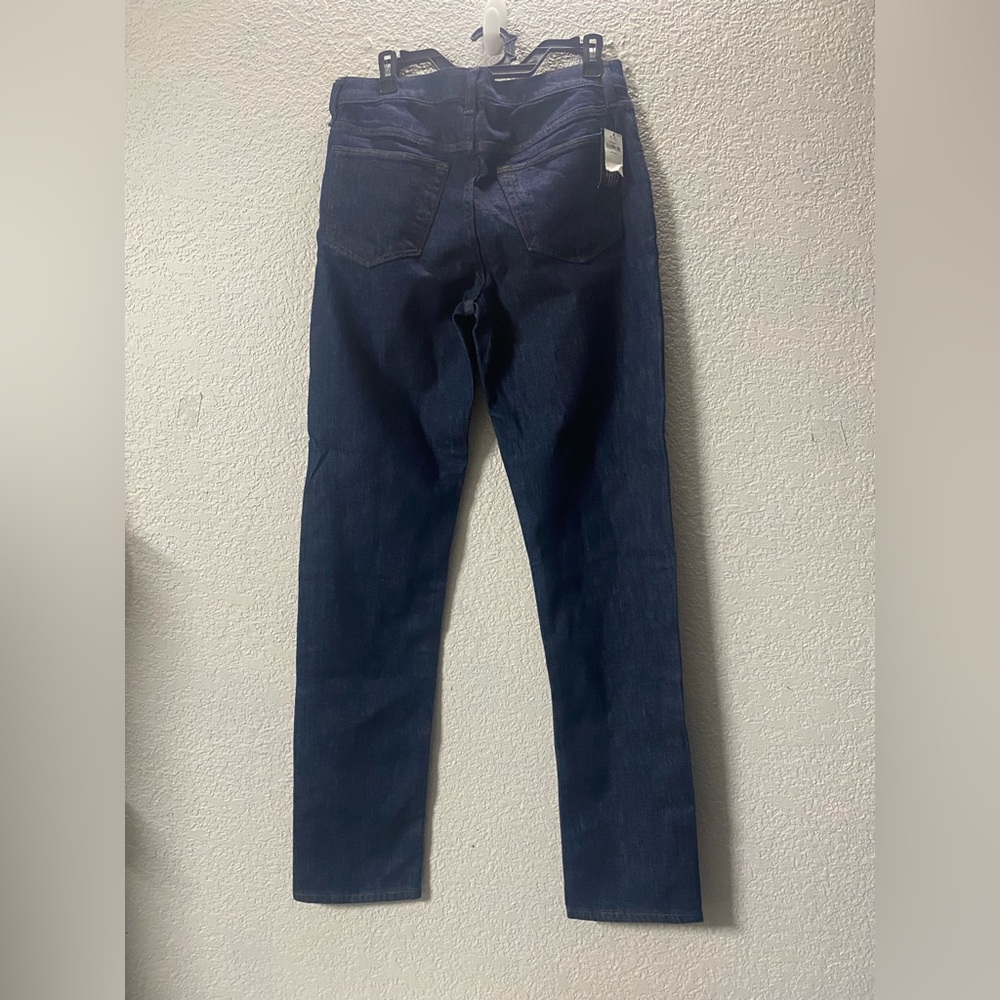 Banana Republic Slim Fit dark wash blue jeans new with tags 31x32 - Picture 3 of 7